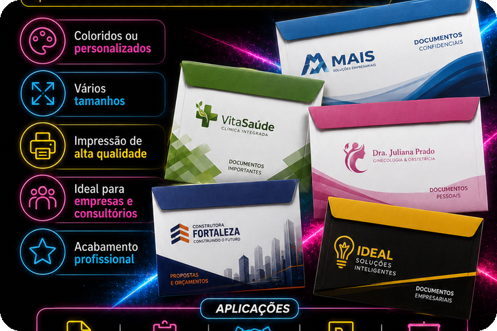 Envelopes Personalizados - Gráfica Rápida Jaú