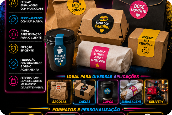 Lacre Delivery - Gráfica Rápida Jaú