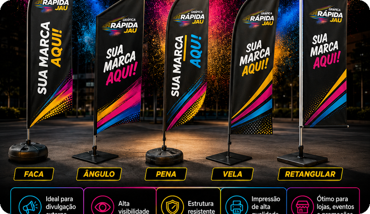 Mockup Windbanner