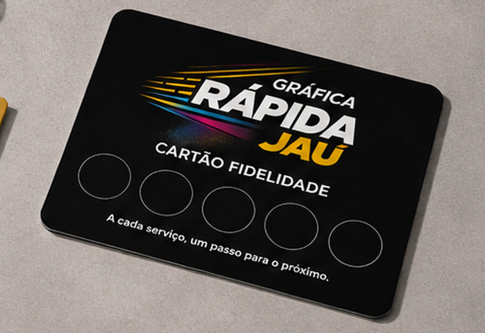 Cartão fidelidade