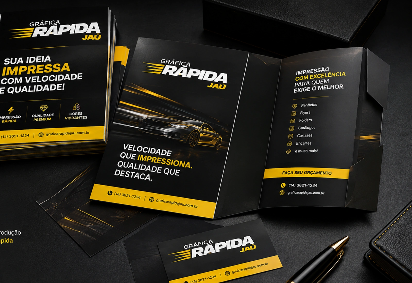Panfletos / flyers / folders